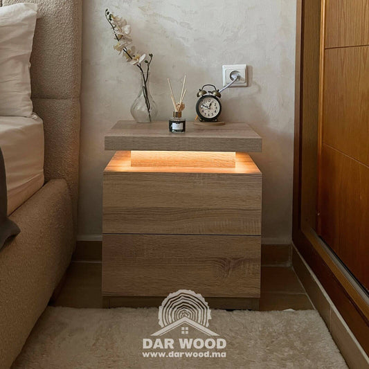 Clipop Table de Chevet LED